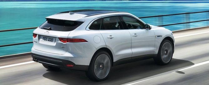 Jaguar F-Pace rear