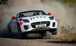 Jaguar Rally Car