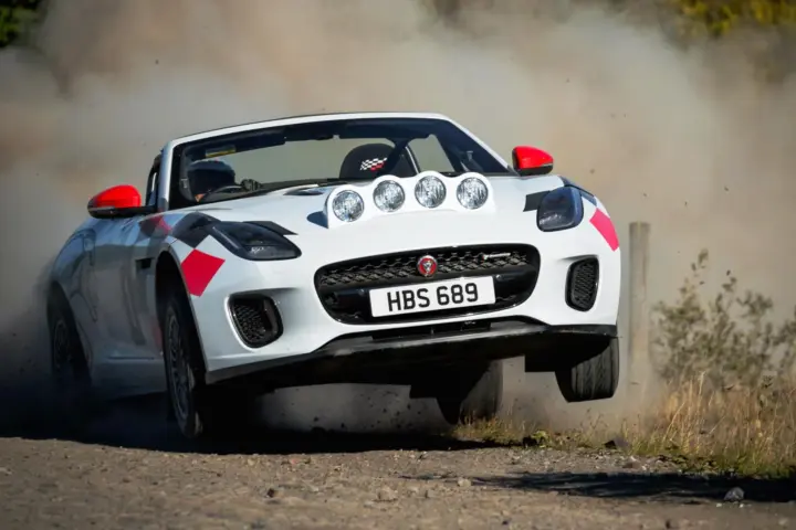 Jaguar Rally Car