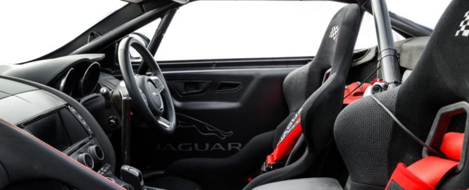Jaguar Rally Car interior