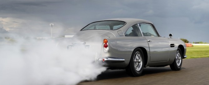 James Bond Aston Martin DB5 rear