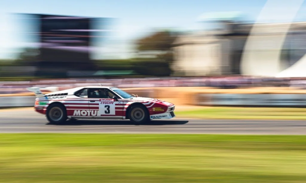 Juha Kankkunen in a BMW M1