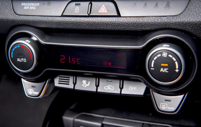 Kia Rio climate control