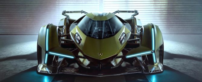 Lambo V12 Vision GT front