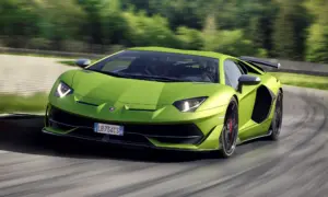 Lamborghini Aventador SVJ SA-bound