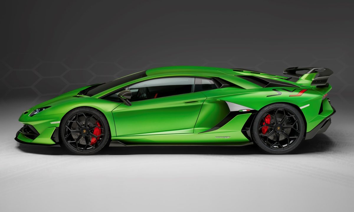 Lamborghini Aventador SVJ SA-bound in 2019 for a lucky few.