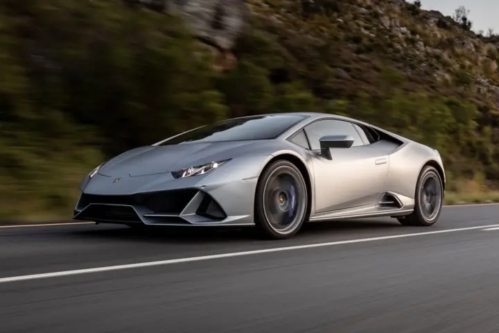 Lamborghini Huracan Evo driven