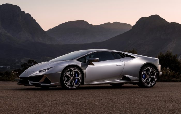 Lamborghini Huracan Evo driven profile