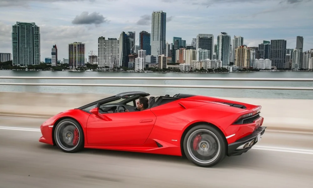 Lamborghini Huracan Spyder LP610-4 rear