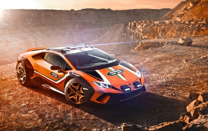 Lamborghini Huracan Sterrato outdoors