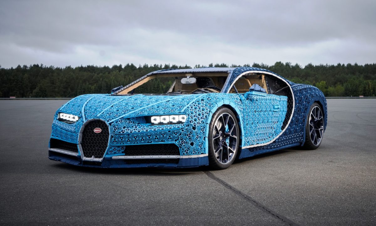 Lego Bugatti Chiron is a life-size toy that can actually be driven