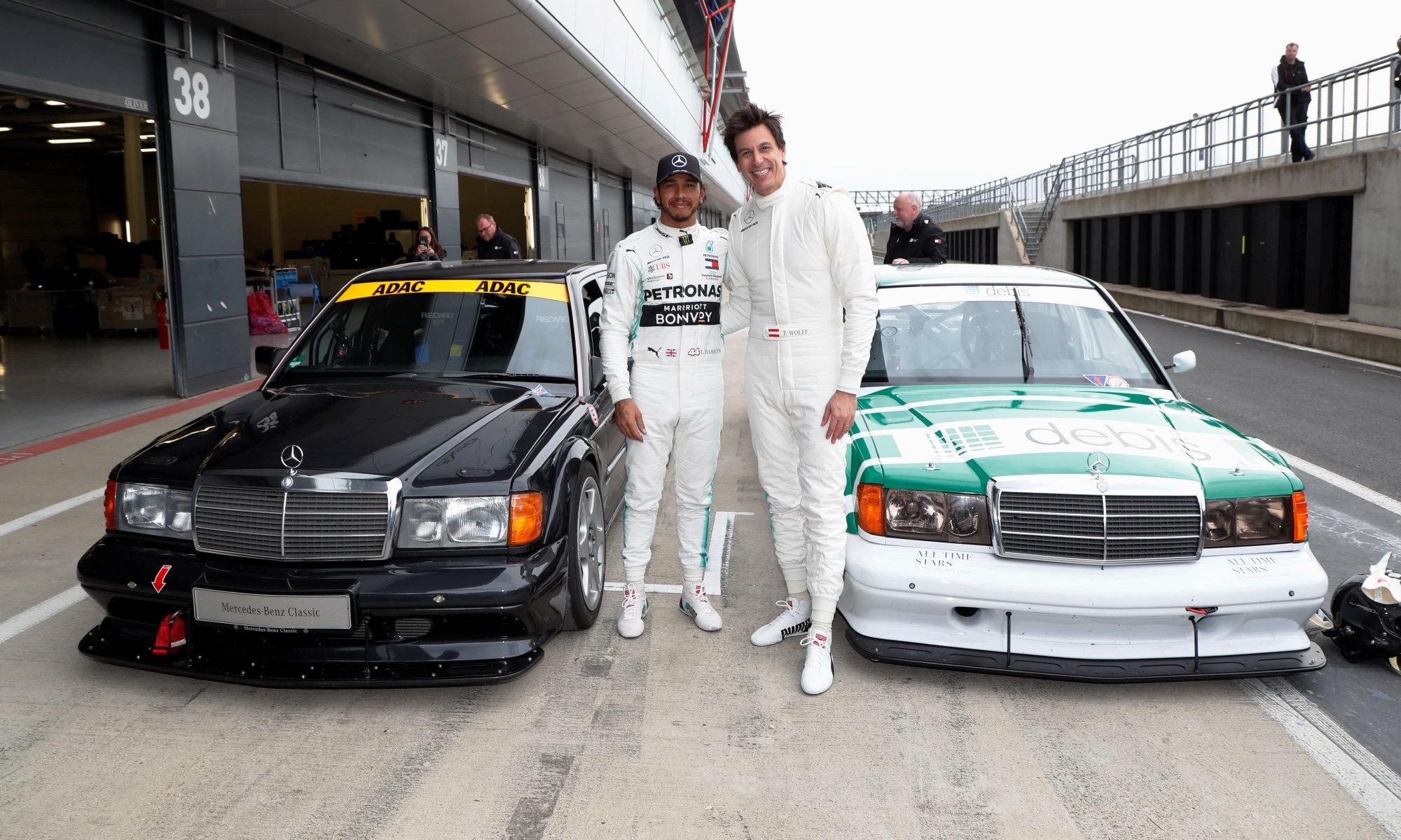 Lewis Hamilton and Mercedes F1 boss Toto Wolff