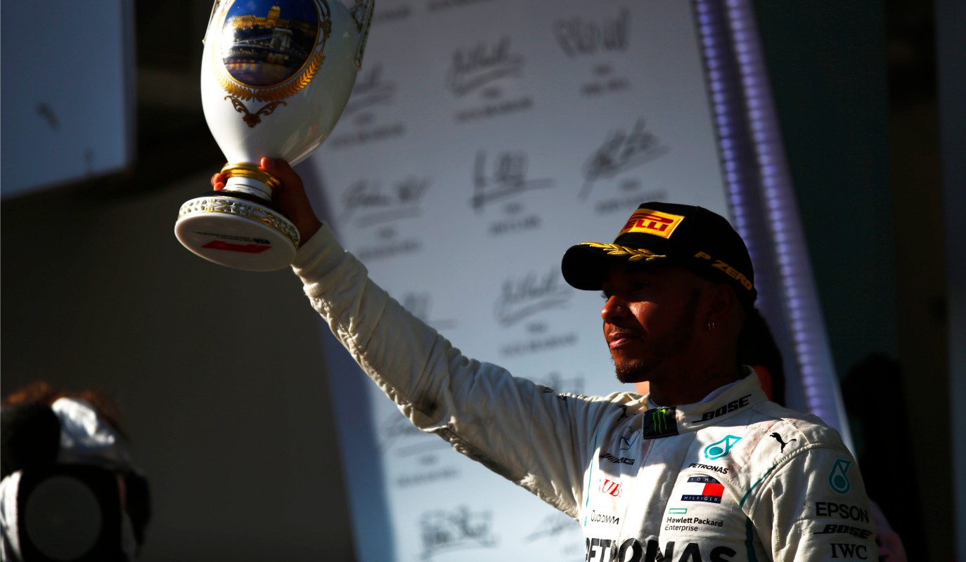 Lewis Hamilton won the Hungarian Grand Prix from pole.