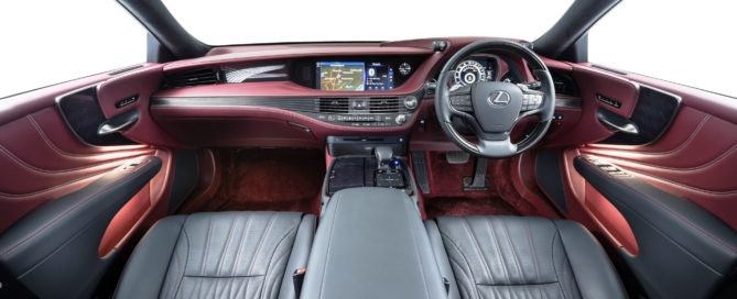 Lexus LS500 interior