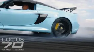 Lotus 70 birthday celebrations [video]
