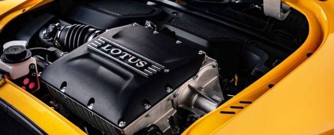 Lotus Exige Turns 20 engine