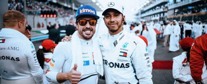 Fernando Alonso had his final F1 race in Abu Dhabi
