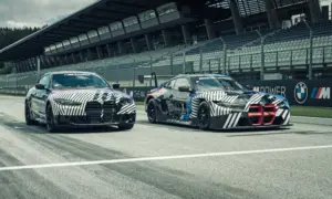 UPDATED: BMW M4 and M4 GT3 Debut At MotoGP [w/video]