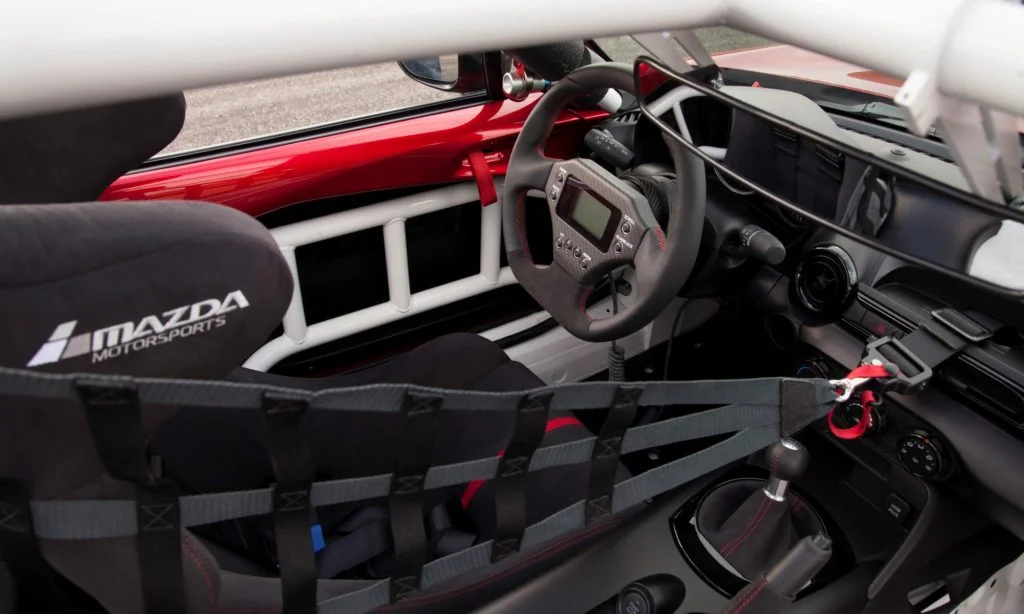 Mazda Global MX5 Cup car interior