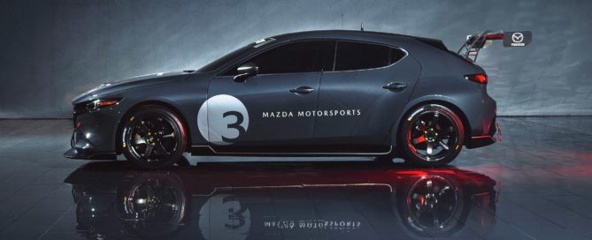 Mazda3 TCR racecar profile