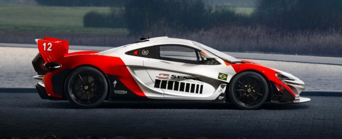 McLaren P1 GTR Beco profile