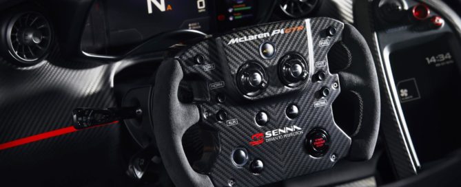 McLaren P1 GTR Beco steering