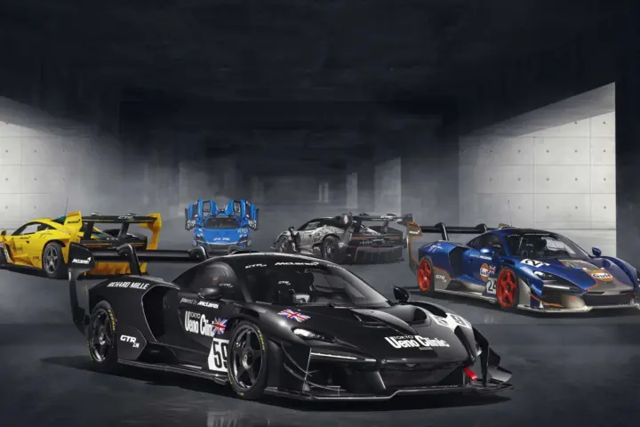 McLaren Senna GTR LMs Celebrate Le Mans Success