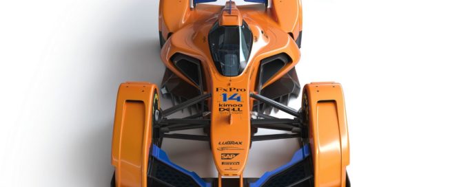 McLaren X2 front