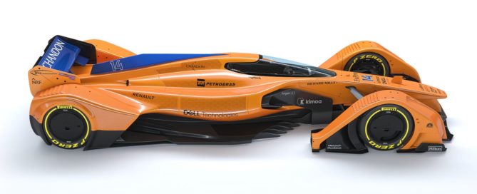 McLaren X2 profile