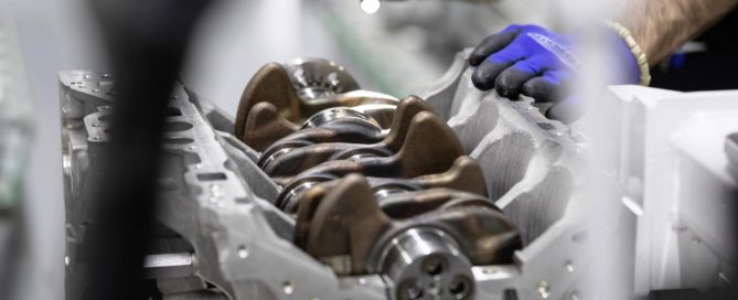Mercedes-AMG A45 engine crankshaft