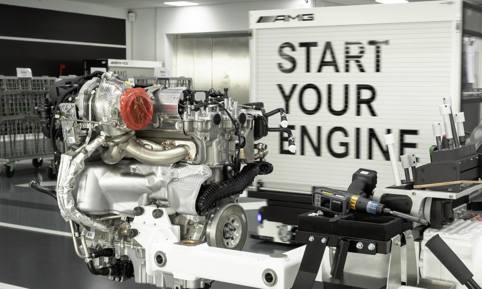Mercedes-AMG A45 engine