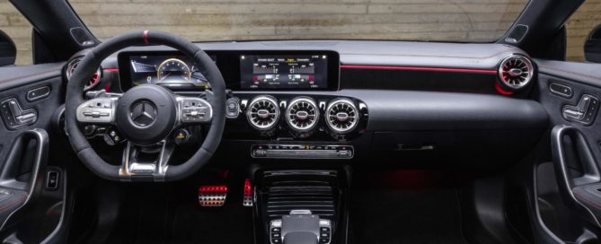 Mercedes-AMG CLA45 Shooting Brake interior jpg