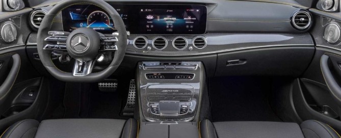 Mercedes-AMG E63S facelift interior