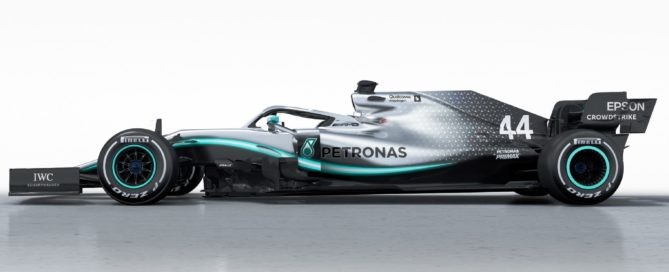 Mercedes-AMG F1 W10 profile