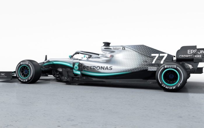 Mercedes-AMG F1 W10 rear