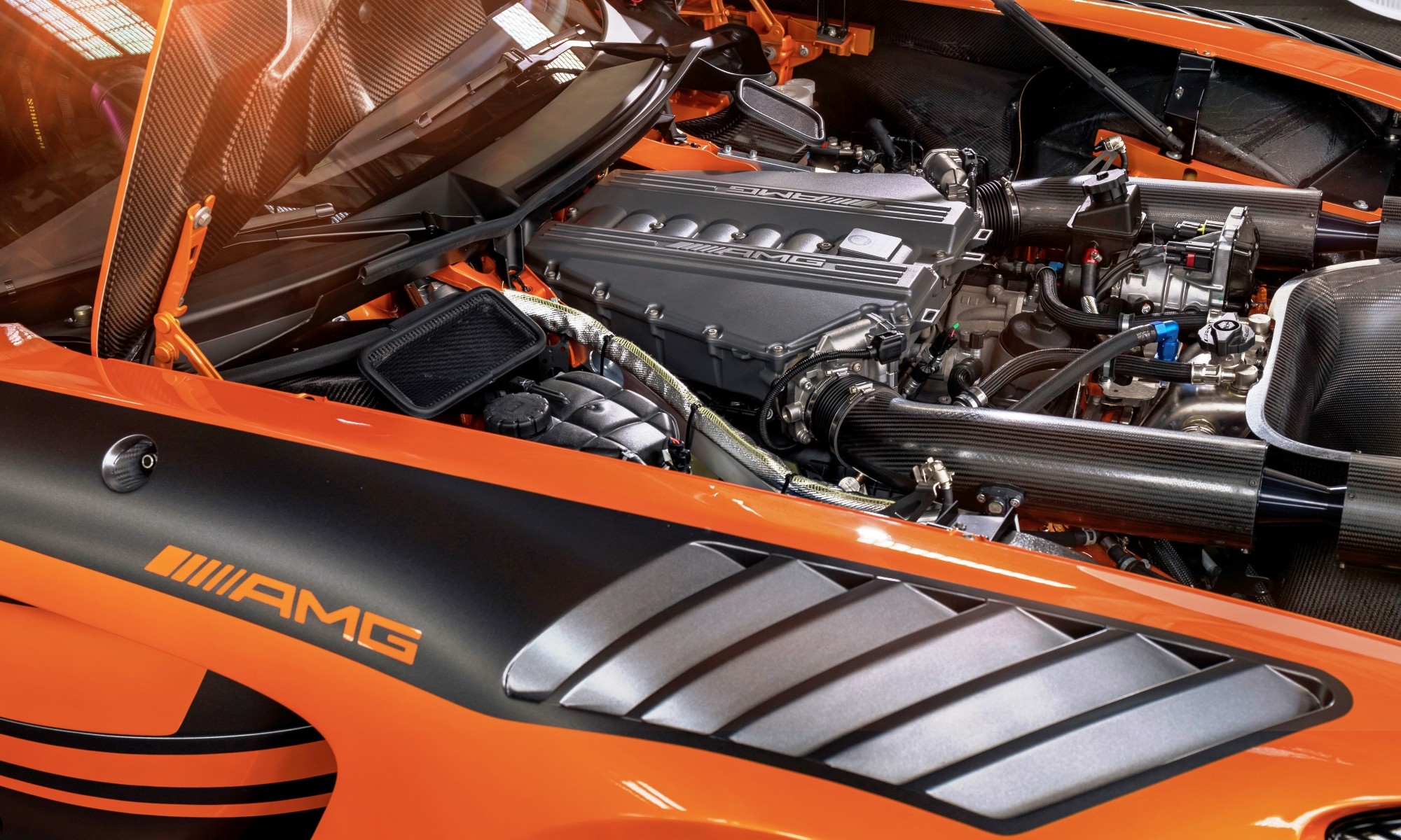 Mercedes-AMG GT3 engine