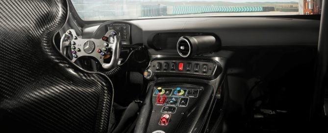 Mercedes-AMG GT4 interior 1