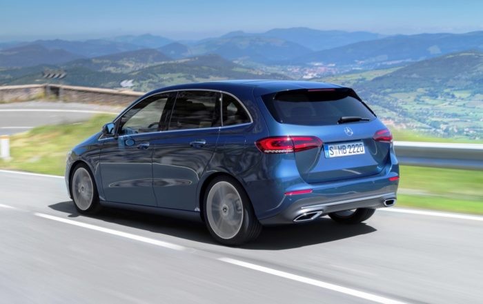 Mercedes-Benz B200 rear