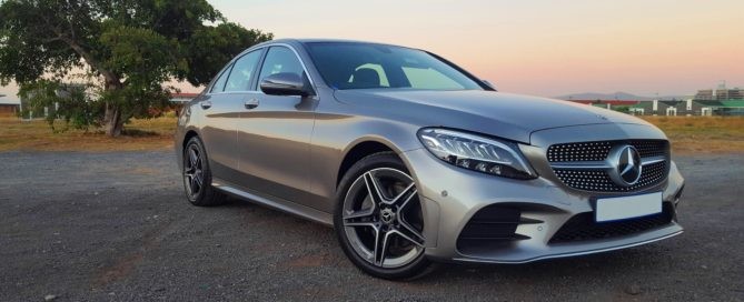Mercedes-Benz C180 driven