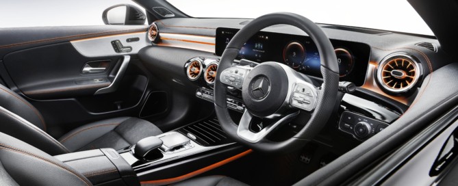 Mercedes-Benz CLA200 interior
