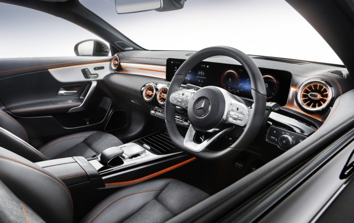 Mercedes-Benz CLA200 interior