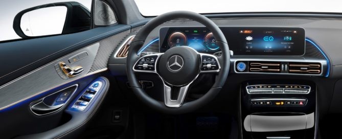 Mercedes-Benz EQC400 4Matic interior