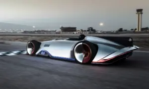 Mercedes-Benz Vision EQ Silver Arrow