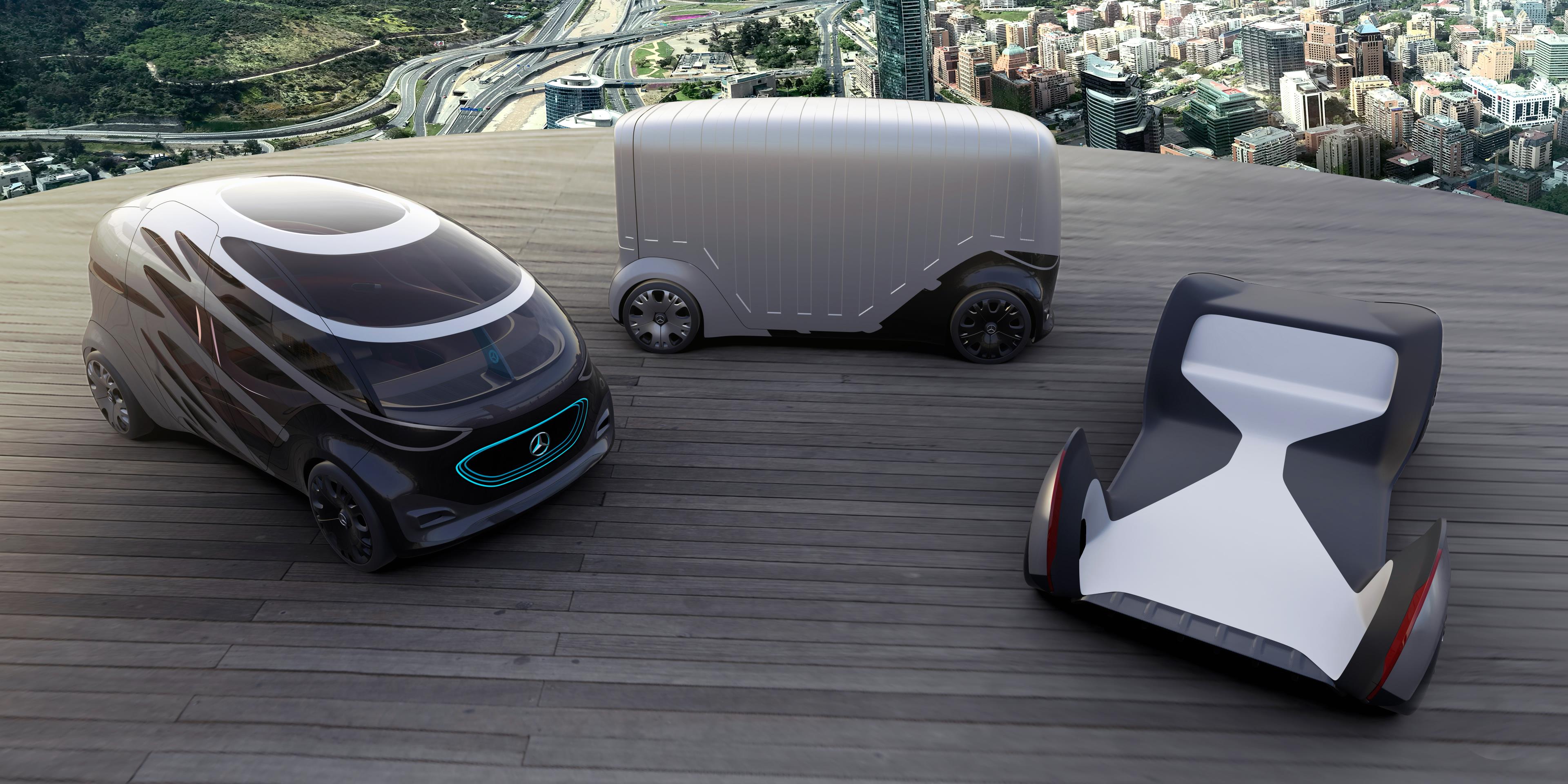 Mercedes-Benz Vision Urbanetic body options