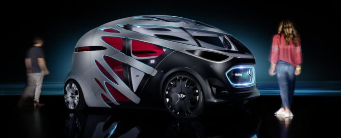 Mercedes-Benz Vision Urbanetic peole carrier