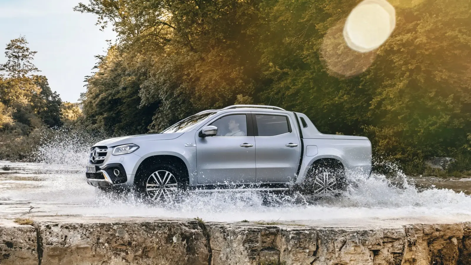 Mercedes-Benz X350d driven
