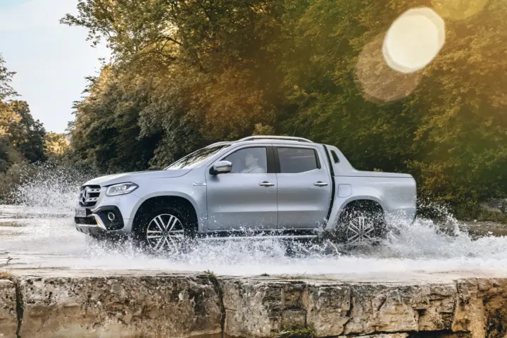 Mercedes-Benz X350d driven