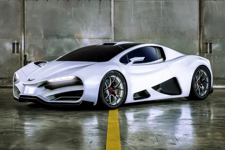 Milan Red an Austrian Hypercar