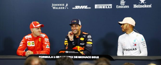 Monaco GP podium