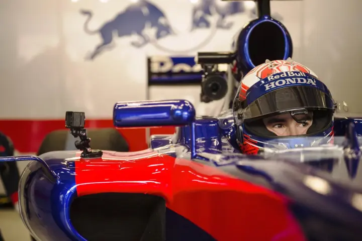 MotoGP Champion Marc Marques tests Toro Rosso F1 car [w/video]